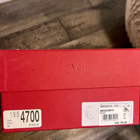 Valentino Garavani Rockstud Espadrilles Wedge Size 39 Early Black Friday Sale! - Picture 7 of 9